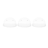 3pcs Wall Speaker Floating Shelves Acrylic Waterproof Wall Mounted Speaker Display Stand for Baby Camera Small Alarm Clock White - Extra Image