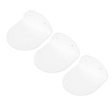 3pcs Wall Speaker Floating Shelves Acrylic Waterproof Wall Mounted Speaker Display Stand for Baby Camera Small Alarm Clock White