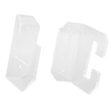 Samurai Sword Holder Horizontal Wall Mount Acrylic Sword Rack Flat Blade Display Stand with Screws Transparent
