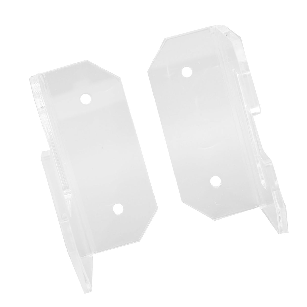 Samurai Sword Holder Horizontal Wall Mount Acrylic Sword Rack Flat Blade Display Stand with Screws Transparent