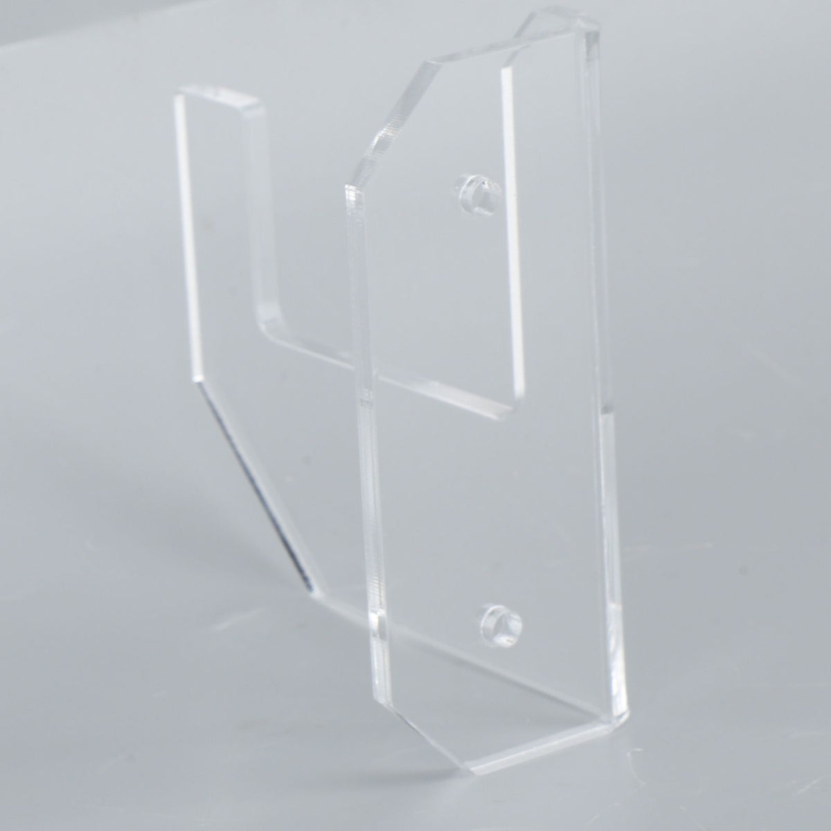 Samurai Sword Holder Horizontal Wall Mount Acrylic Sword Rack Flat Blade Display Stand with Screws Transparent