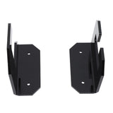 Samurai Sword Holder Horizontal Wall Mount Acrylic Sword Rack Flat Blade Display Stand with Screws Black - Extra Image