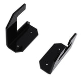 Samurai Sword Holder Horizontal Wall Mount Acrylic Sword Rack Flat Blade Display Stand with Screws Black - Extra Image