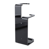 Lightsaber Wall Mount Stand Acrylic Stable Wall Mounted Lightsaber Display Rack for Home Bedroom Black - 45-Degree Angle