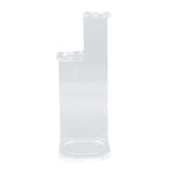 Lightsaber Wall Mount Stand Acrylic Stable Wall Mounted Lightsaber Display Rack for Home Bedroom Transparent - Top-Down View