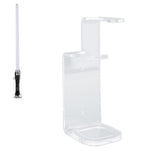 Lightsaber Wall Mount Stand Acrylic Stable Wall Mounted Lightsaber Display Rack for Home Bedroom Transparent