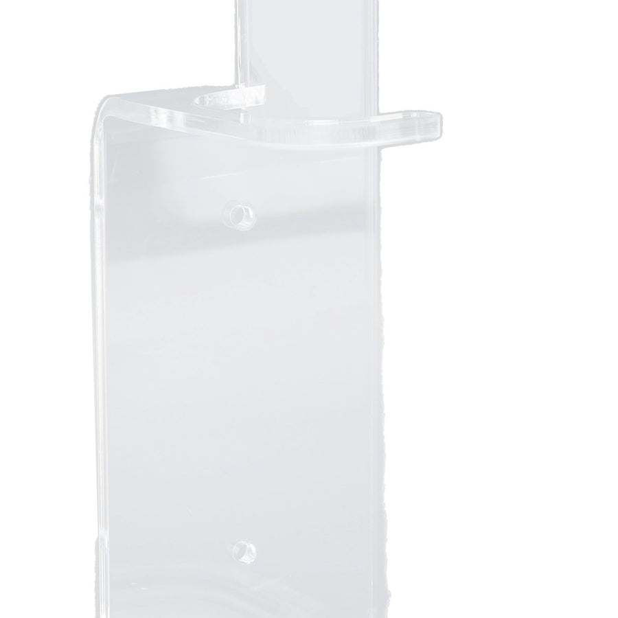 Lightsaber Wall Mount Stand Acrylic Stable Wall Mounted Lightsaber Display Rack for Home Bedroom Transparent