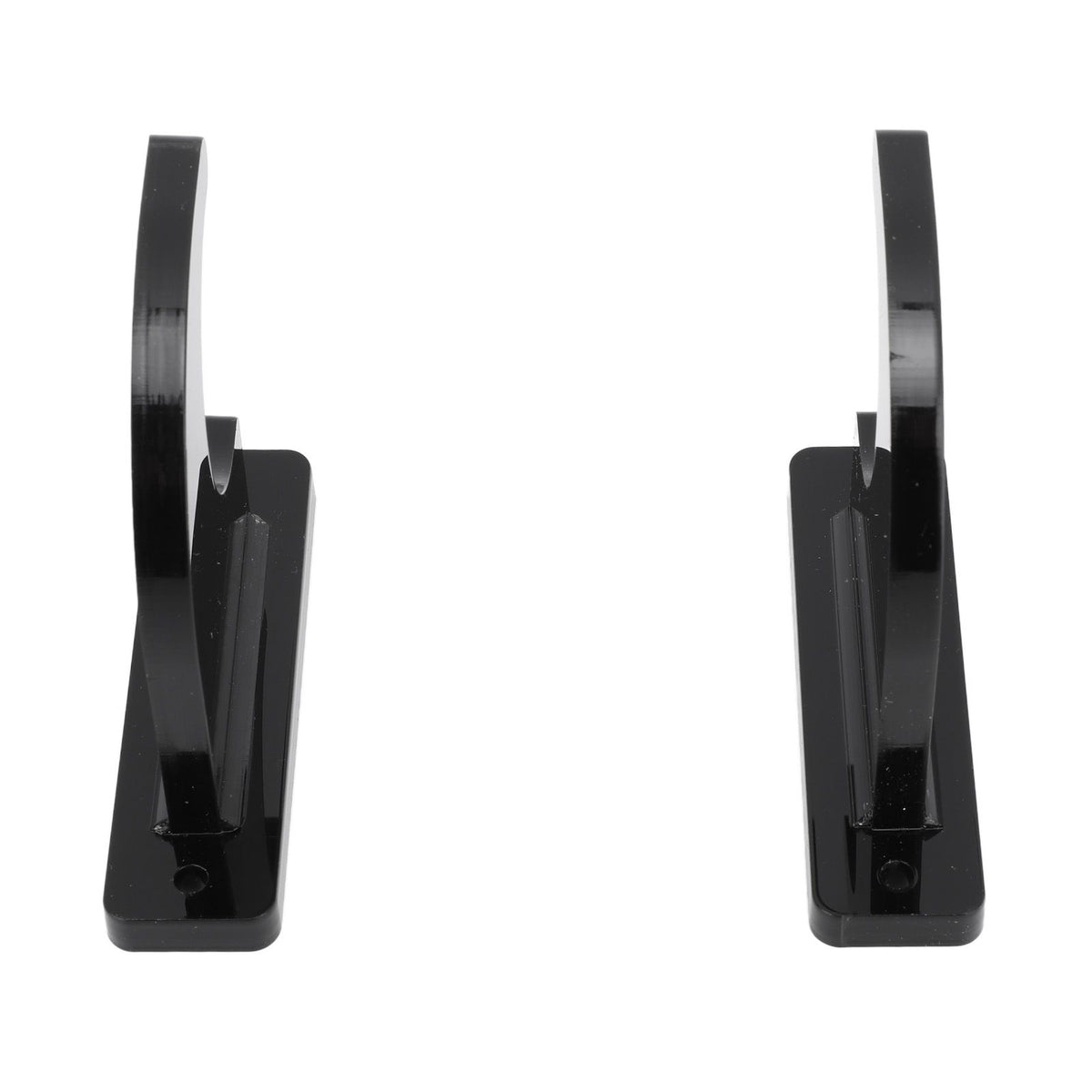 2 PCS Sword Holder Acrylic Wall Mount Polished Strong Load Bearing Adjustable Sword Hook for Axes Knives Lightsabers
