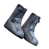 Waterproof Rain Boots Cover Silicone Comfortable Prevent Slip Thickened Outdoor Rain Shoe Covers for Men Women Fishing Hunting Tawny, Middle Tube Size 37‑39