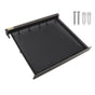 Retractable Clothes Drying Rack with Template Wall Mount Mesh Breathable Platform Aluminium Laundry Drying Rack for Patio Bathroom Grey