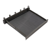 Retractable Clothes Drying Rack with Template Wall Mount Mesh Breathable Platform Aluminium Laundry Drying Rack for Patio Bathroom Grey