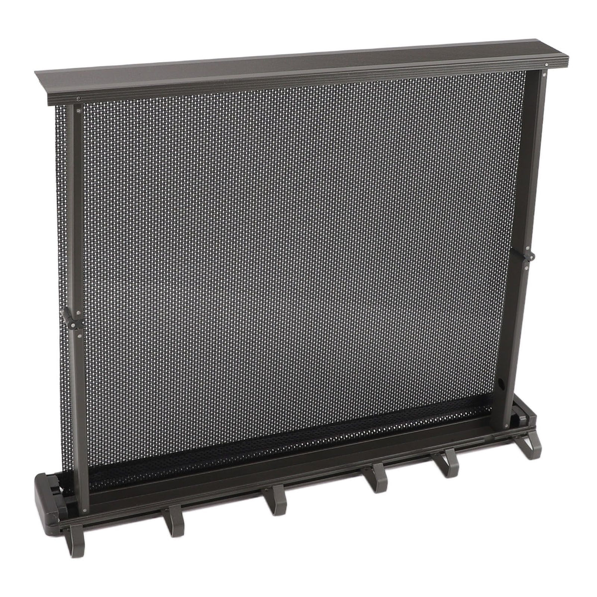 Retractable Clothes Drying Rack with Template Wall Mount Mesh Breathable Platform Aluminium Laundry Drying Rack for Patio Bathroom Grey