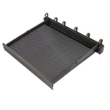 Retractable Clothes Drying Rack with Template Wall Mount Mesh Breathable Platform Aluminium Laundry Drying Rack for Patio Bathroom Grey - Extra Image