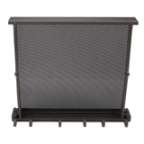 Retractable Clothes Drying Rack with Template Wall Mount Mesh Breathable Platform Aluminium Laundry Drying Rack for Patio Bathroom Grey - Extra Image