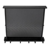 Retractable Clothes Drying Rack with Template Wall Mount Mesh Breathable Platform Aluminium Laundry Drying Rack for Patio Bathroom Black - Extra Image