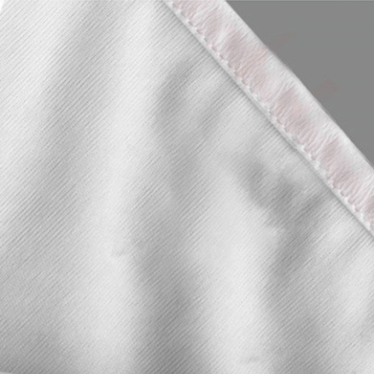 Waterproof Pillow Protector Polyester Fiber White Comfortable 16.9x28.7in Pillow Covers for Sleeping