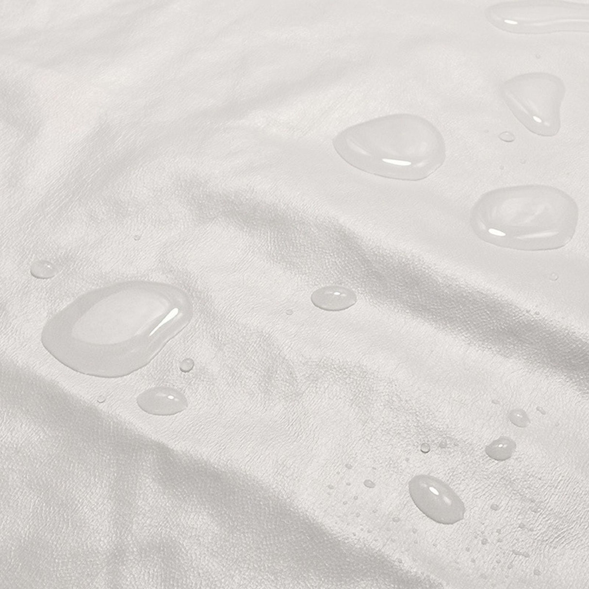 Waterproof Pillow Protector Polyester Fiber White Comfortable 16.9x28.7in Pillow Covers for Sleeping