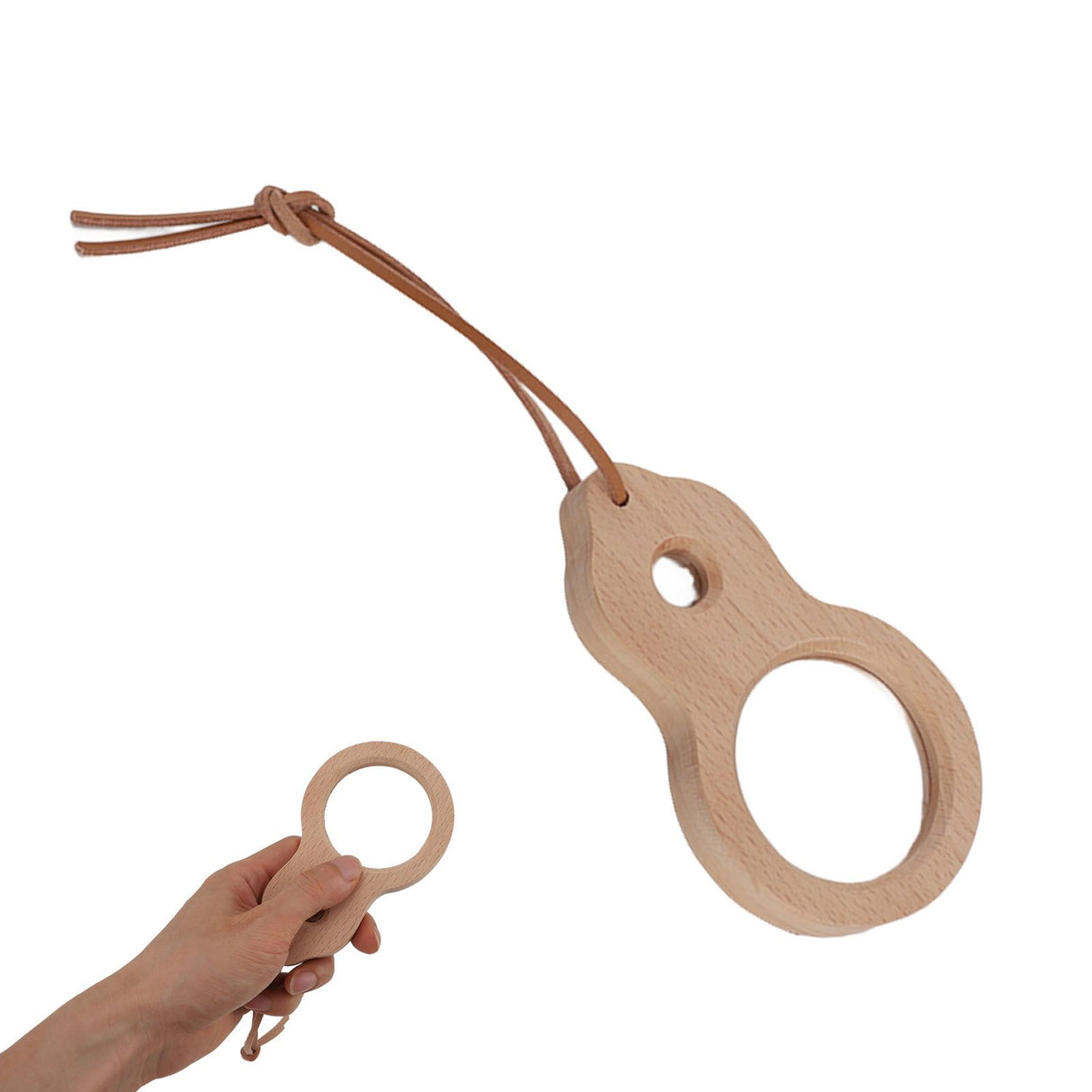 Wood Magnifying Glass Small Portable Smoothing Sturdy Multi Purpose Wooden Magnifier for Book Reading Study Home