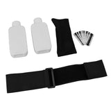 Urine Test Complete Kit Large Capacity With Leg Strap Oxford Pouch Insulated Gel Bag 2 Bottle 10 Temperature Test Strip Urine Test Kit for Home Travel - Side View