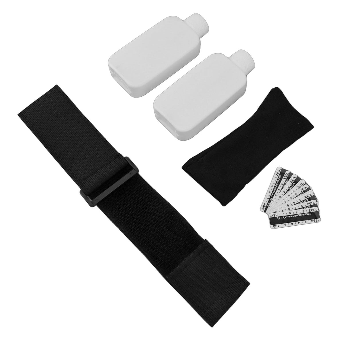 Urine Test Complete Kit Large Capacity With Leg Strap Oxford Pouch Insulated Gel Bag 2 Bottle 10 Temperature Test Strip Urine Test Kit for Home Travel