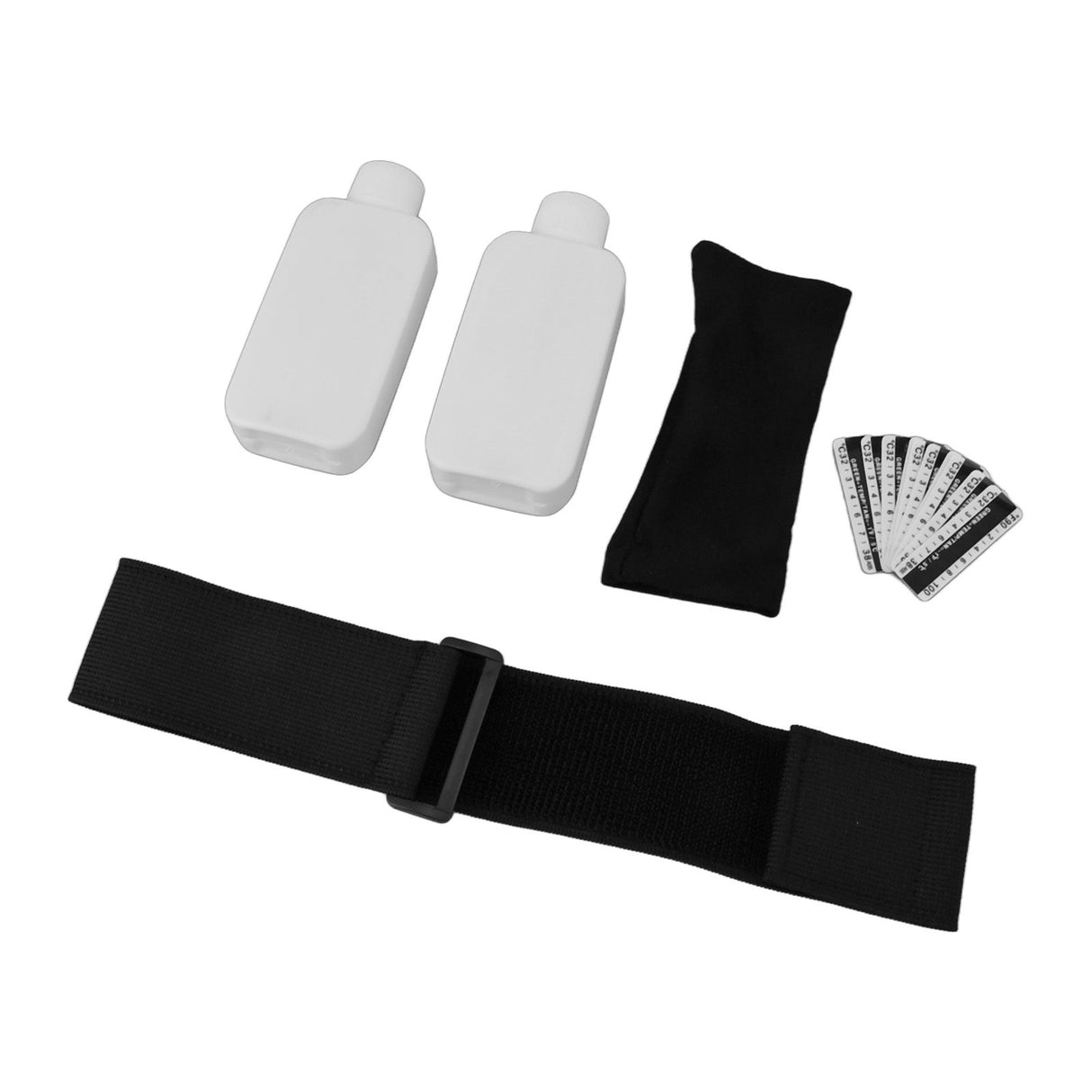 Urine Test Complete Kit Large Capacity With Leg Strap Oxford Pouch Insulated Gel Bag 2 Bottle 10 Temperature Test Strip Urine Test Kit for Home Travel