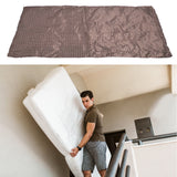 Mattress Bag for Moving Storage Waterproof Dustproof Oxford Fabric Reusable Easy Carrier Mattress Moving Cover with Handles 208x160x38cm / 81.89x62.99x14.96in