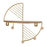 Wall Hanging Rack Iron Art Versatile Practical Wall Decoration Storage Rack for Home