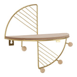 Wall Hanging Rack Iron Art Versatile Practical Wall Decoration Storage Rack for Home