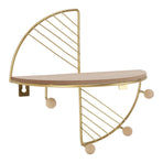 Wall Hanging Rack Iron Art Versatile Practical Wall Decoration Storage Rack for Home