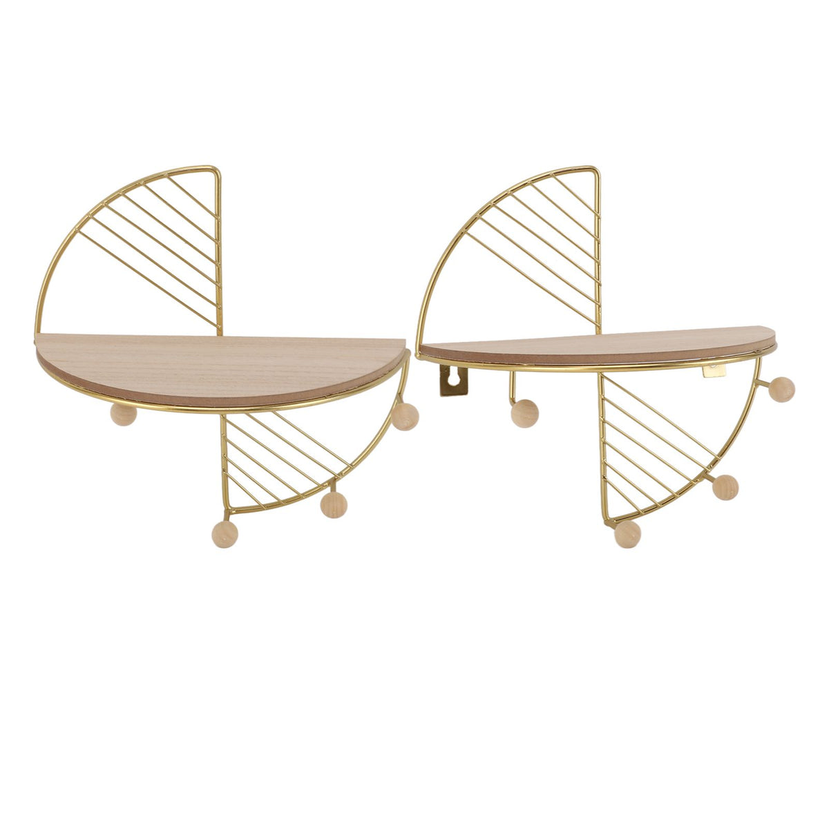 Wall Hanging Rack Iron Art Versatile Practical Wall Decoration Storage Rack for Home