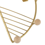 Wall Hanging Rack Iron Art Versatile Practical Wall Decoration Storage Rack for Home