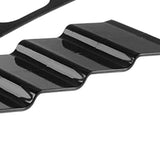 Remote Control Holder with 4 Compartments Plastic Easily Accessible TV Remote Caddy for Media Accessories Black