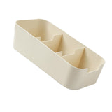Plastic Drawer Organizers Trapezoid Stackable Tabletop Socks Underwear Organizer Storage Box for Closet - Extra Image