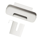Hanging Storage Container Multifunctional Space Saving Wall Mounted Storage Box Makeup Organizer Tissue Box White