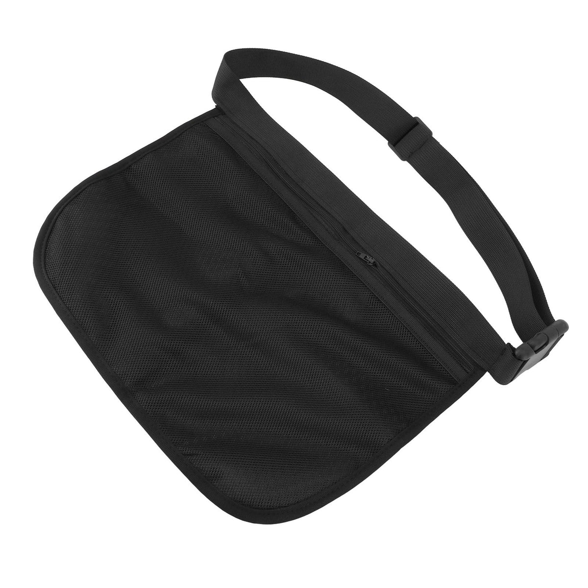 Tennis Ball Band Holder Mesh Bag Inner Zipper Pocket Adjustable Tennic Wasit Pouch for Training Match Outdoor