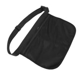 Tennis Ball Band Holder Mesh Bag Inner Zipper Pocket Adjustable Tennic Wasit Pouch for Training Match Outdoor - Rear View