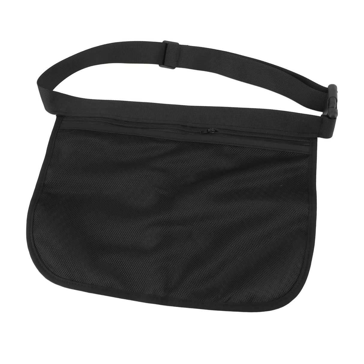Tennis Ball Band Holder Mesh Bag Inner Zipper Pocket Adjustable Tennic Wasit Pouch for Training Match Outdoor