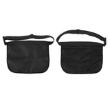 Tennis Ball Band Holder Mesh Bag Inner Zipper Pocket Adjustable Tennic Wasit Pouch for Training Match Outdoor