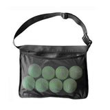 Tennis Ball Band Holder Mesh Bag Inner Zipper Pocket Adjustable Tennic Wasit Pouch for Training Match Outdoor - Extra Image