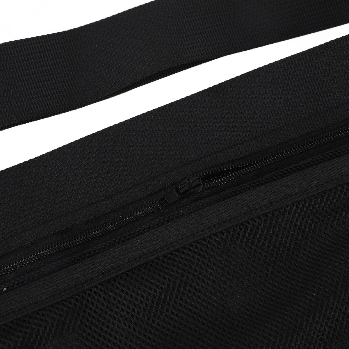 Tennis Ball Band Holder Mesh Bag Inner Zipper Pocket Adjustable Tennic Wasit Pouch for Training Match Outdoor