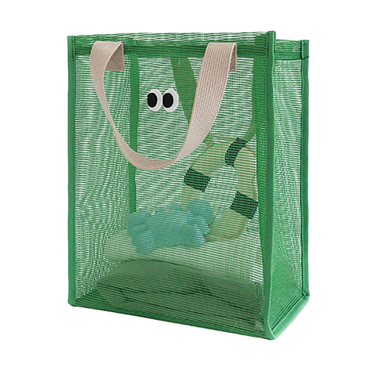 Mesh Shower Caddy Portable Hanging Shower Caddy Quick Dry Shower Bag for Bathroom Travel Toiletry Makeup Cosmetic Bag for Beach Green