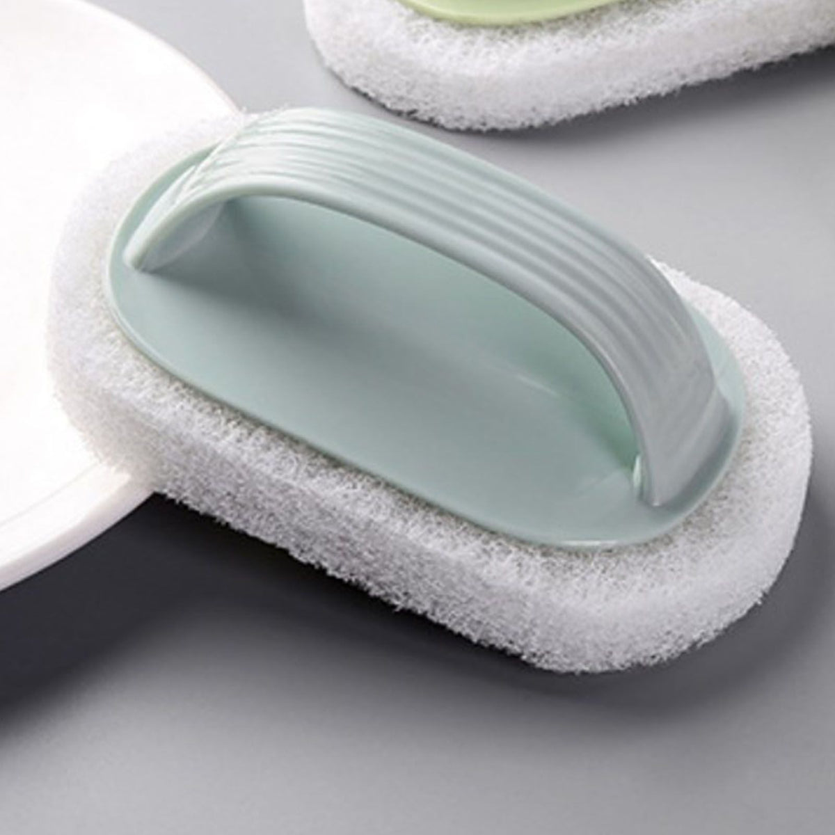 Kitchen Sponge Bathtub Pool Scrub Brush Strong Scouring Washing Cleaning Brush for Cleaning Shower Tile Bathtube Sink Spas Hot Tubs Swimming Pool Step