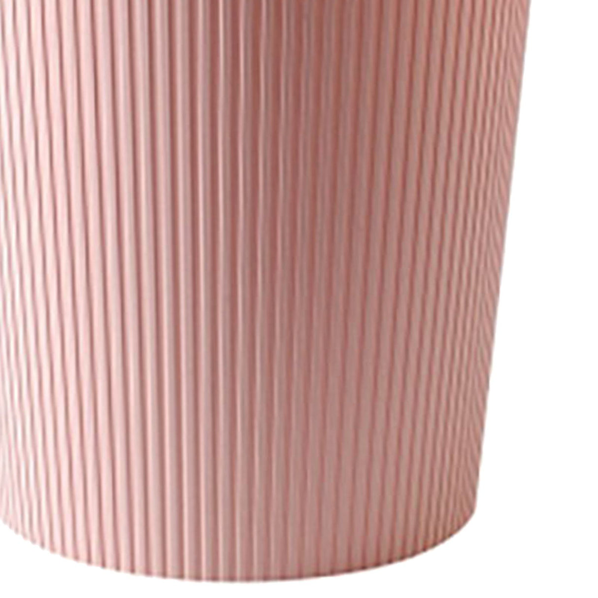 Trash Bin Plastic Exquisite Modern Garbage Container Can for Bathroom Kitchen Living Room Large Pink