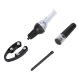 4Pcs/Set Wine Aerator Pourer with Vacuum Stopper Foil Cutter Pipe For Home Kitchen Bar Restaurant - Side View