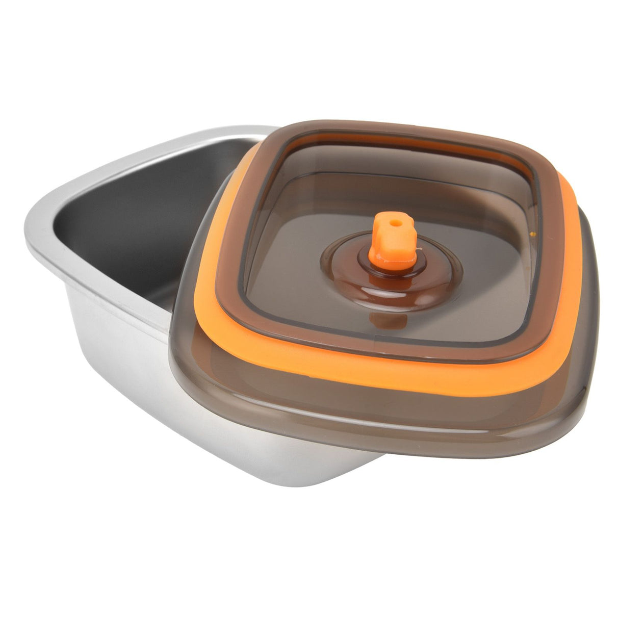 Lunch Box 304 Stainless Steel PP Food Grade Silicone Portable Food Container Storage Box for Picnic Camping Outdoor250ml
