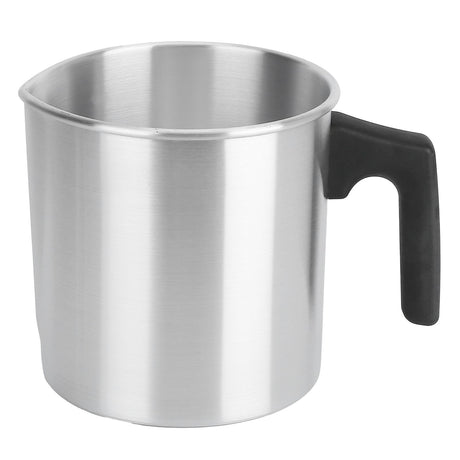 1.2L aluminium candle wax melting pot with pouring spout, silver, image 9