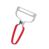 Vegetable Peeler Multifunctional Manual Fruit Cucumber Peeling Tool for Cabbage CarrotRed