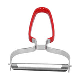 Vegetable Peeler Multifunctional Manual Fruit Cucumber Peeling Tool for Cabbage CarrotRed