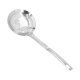 Skimmer Spoon 304 Stainless Steel Fine Mesh Residue Oil Food Strainer Kitchen Tool - Top-Down View