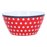 500ml Salad Bowl Thickened Snack Dessert Cake Fruit Bowl for Baking Table DecorationRed Dot - Extra Image